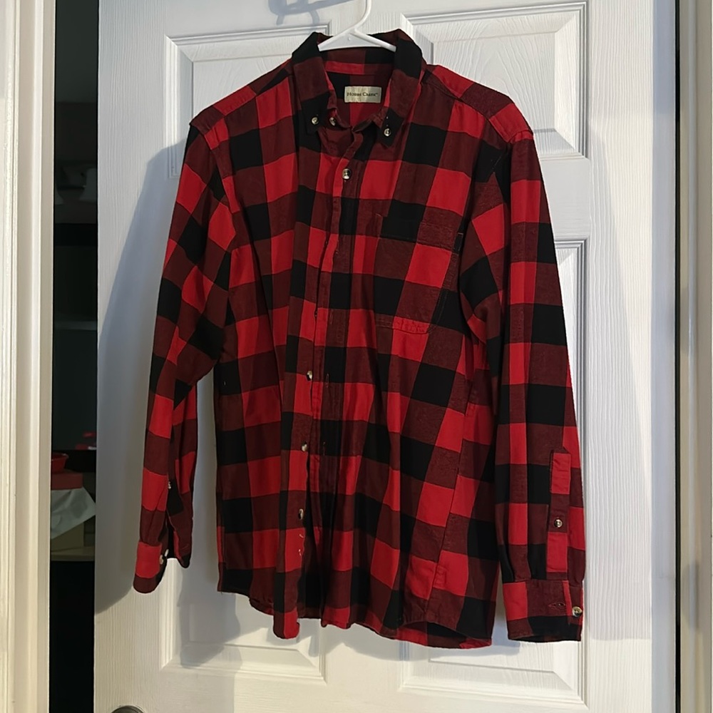 Red and black flannel
